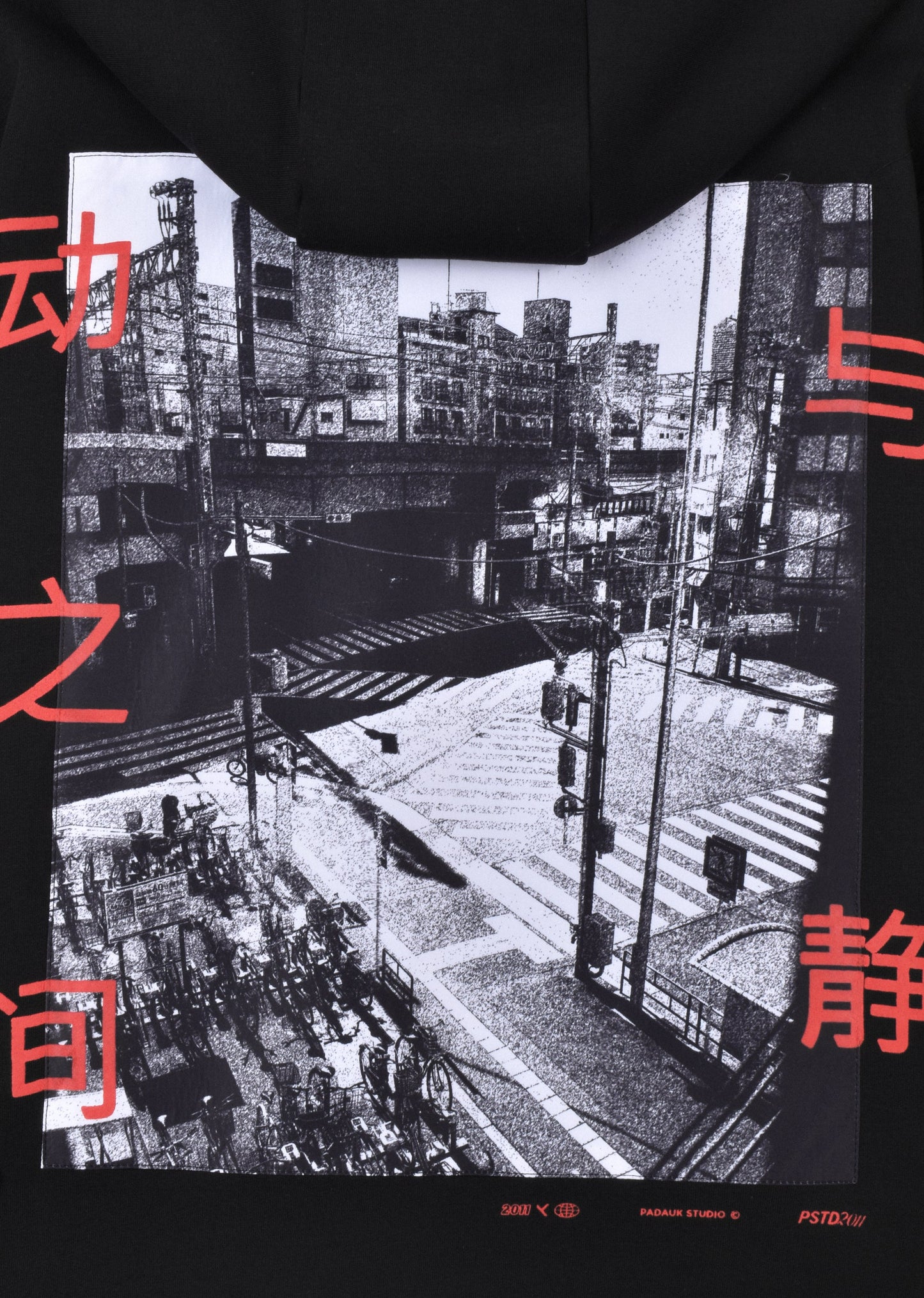 PRINTED PATCH HOODIE