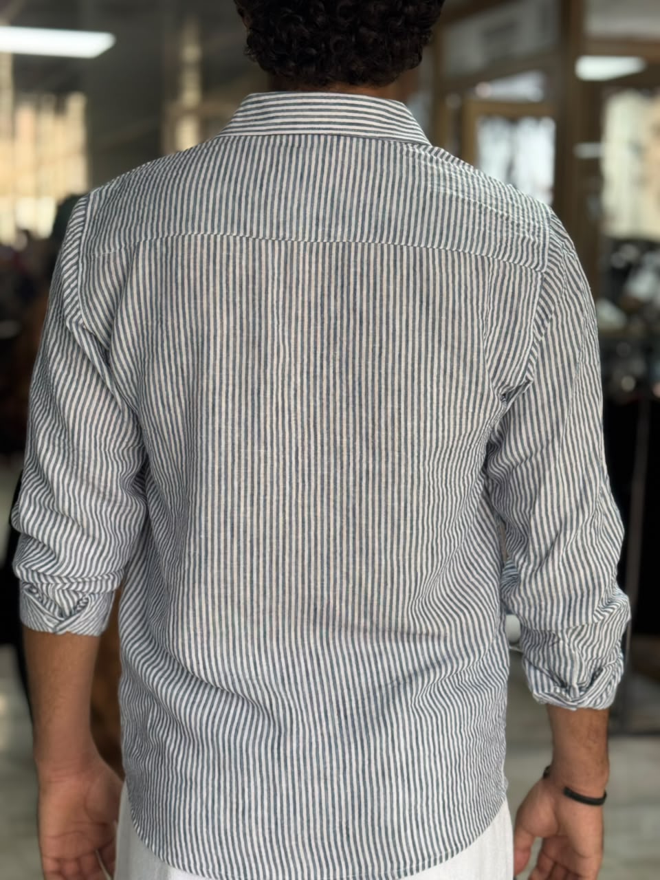 CHEMISE EN LIN POLO