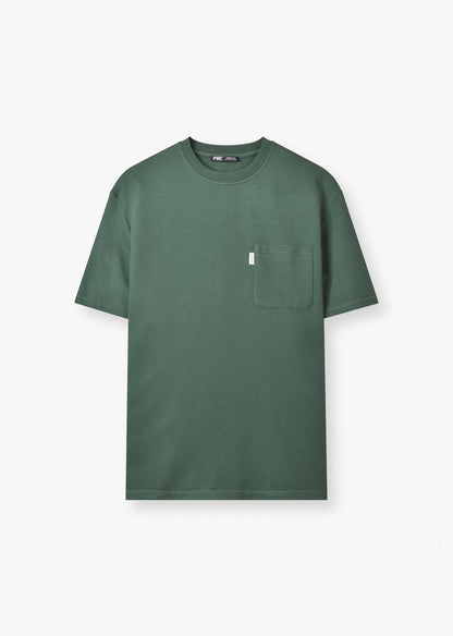 LOGO POCKET T-SHIRT GREEN