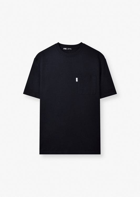 LOGO POCKET T-SHIRT BLACK
