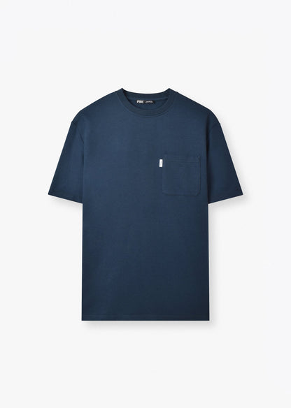 LOGO POCKET T-SHIRT NAVY