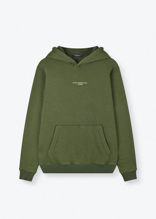 WASHED PRINTED HOODIE