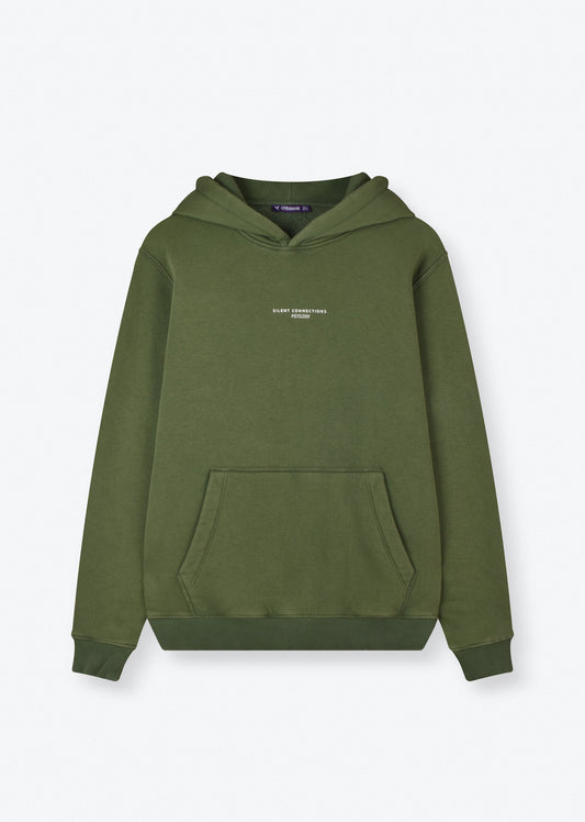 WASHED PRINTED HOODIE