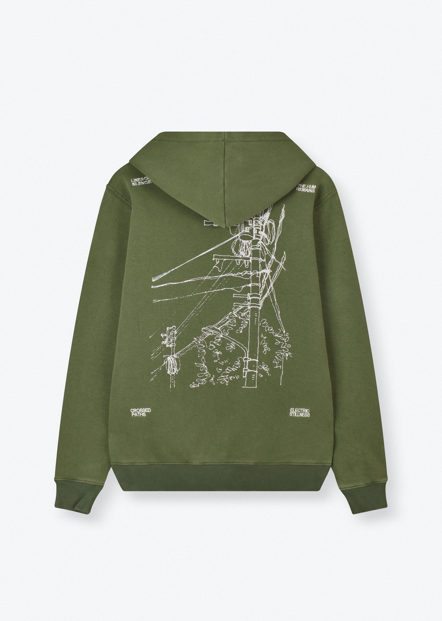 WASHED PRINTED HOODIE