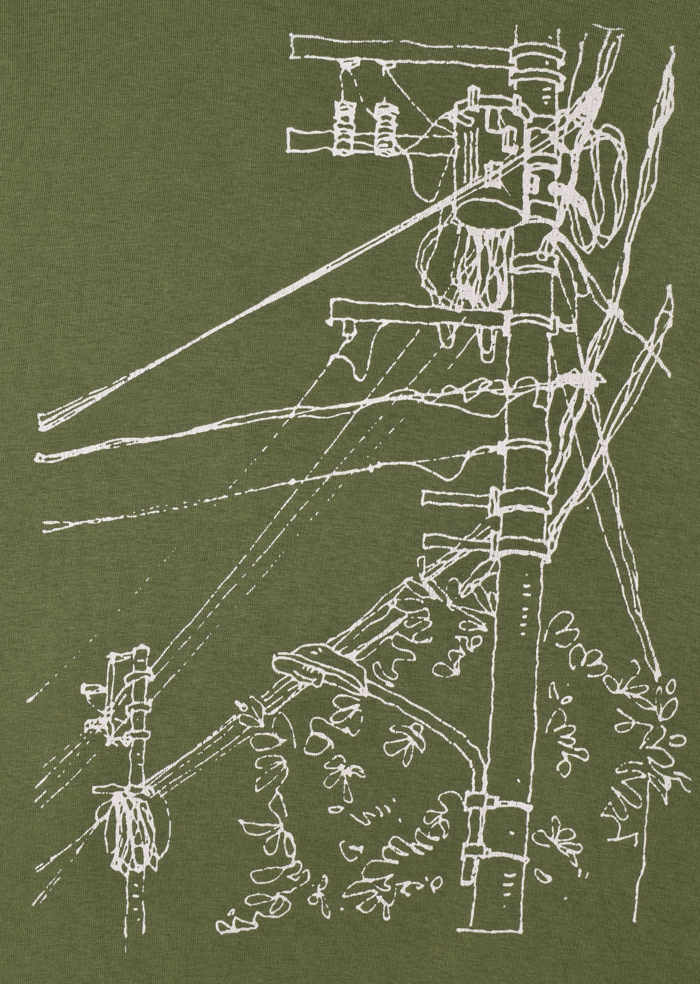 WASHED PRINTED HOODIE