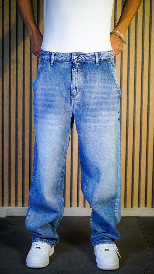 SUPPER BAGGY JEANS BLUE