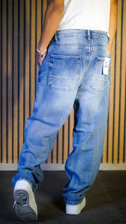SUPPER BAGGY JEANS BLUE