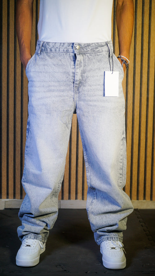 BAGGY JEANS GRIS