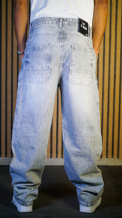 BAGGY JEANS GRIS