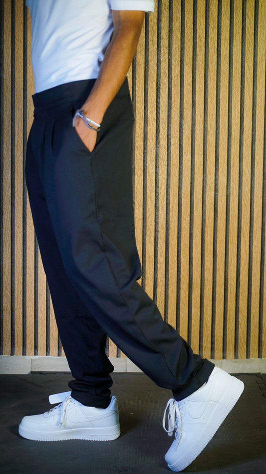 Pantalon Smart Fit Noir