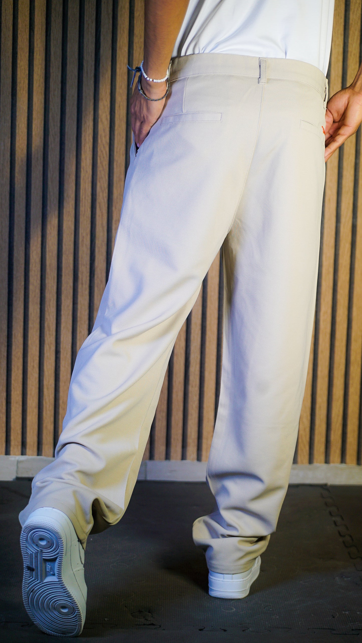 Pantalon Smart Fit Beige