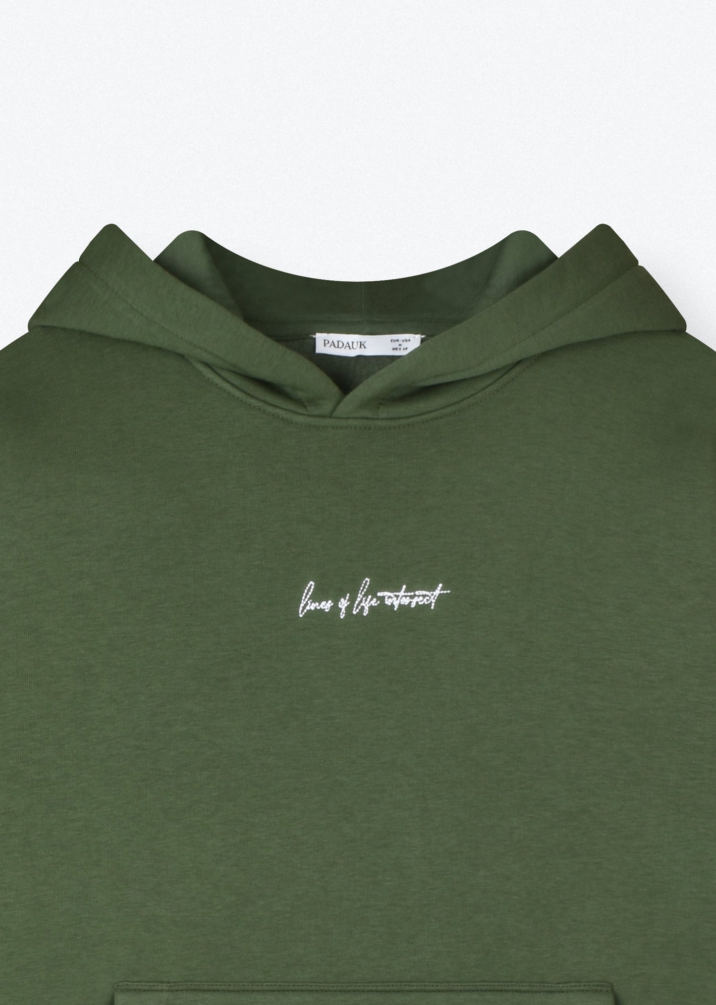 PRINTED PATCH BOXYFIT HOODIE