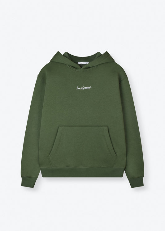 PRINTED PATCH BOXYFIT HOODIE