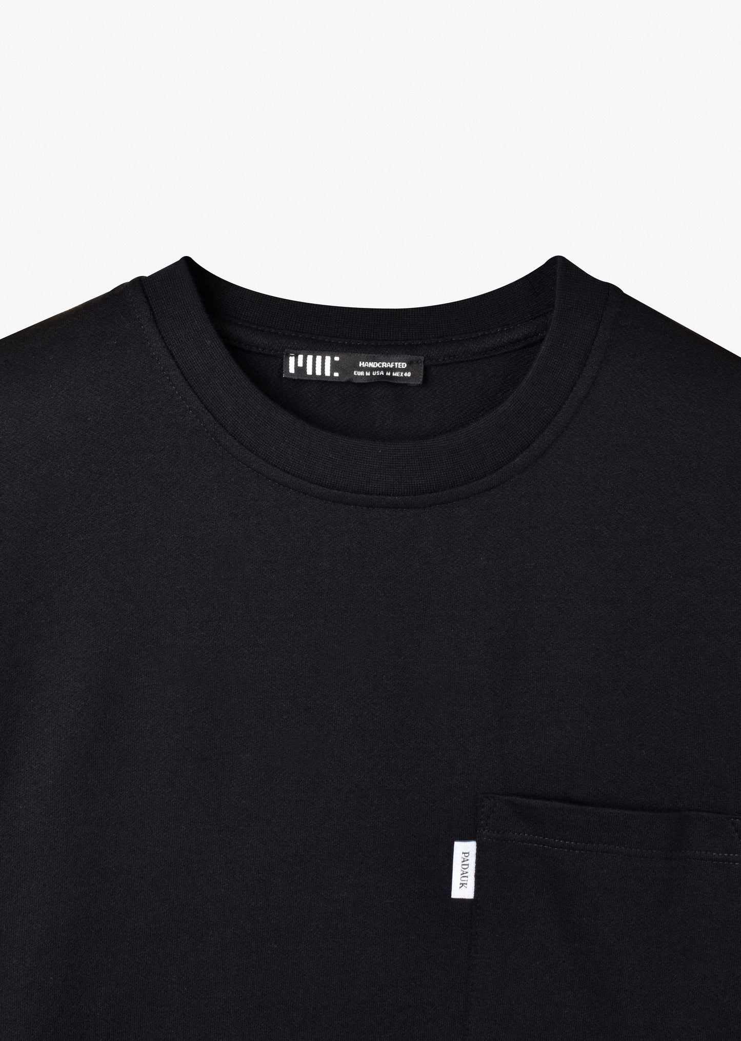 LOGO POCKET T-SHIRT BLACK