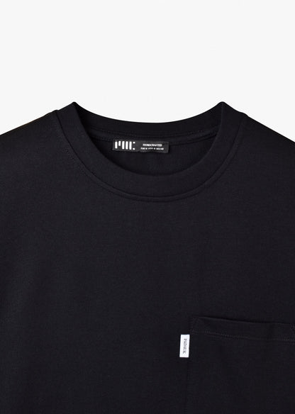 LOGO POCKET T-SHIRT BLACK