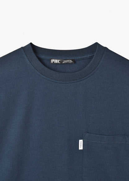 LOGO POCKET T-SHIRT NAVY