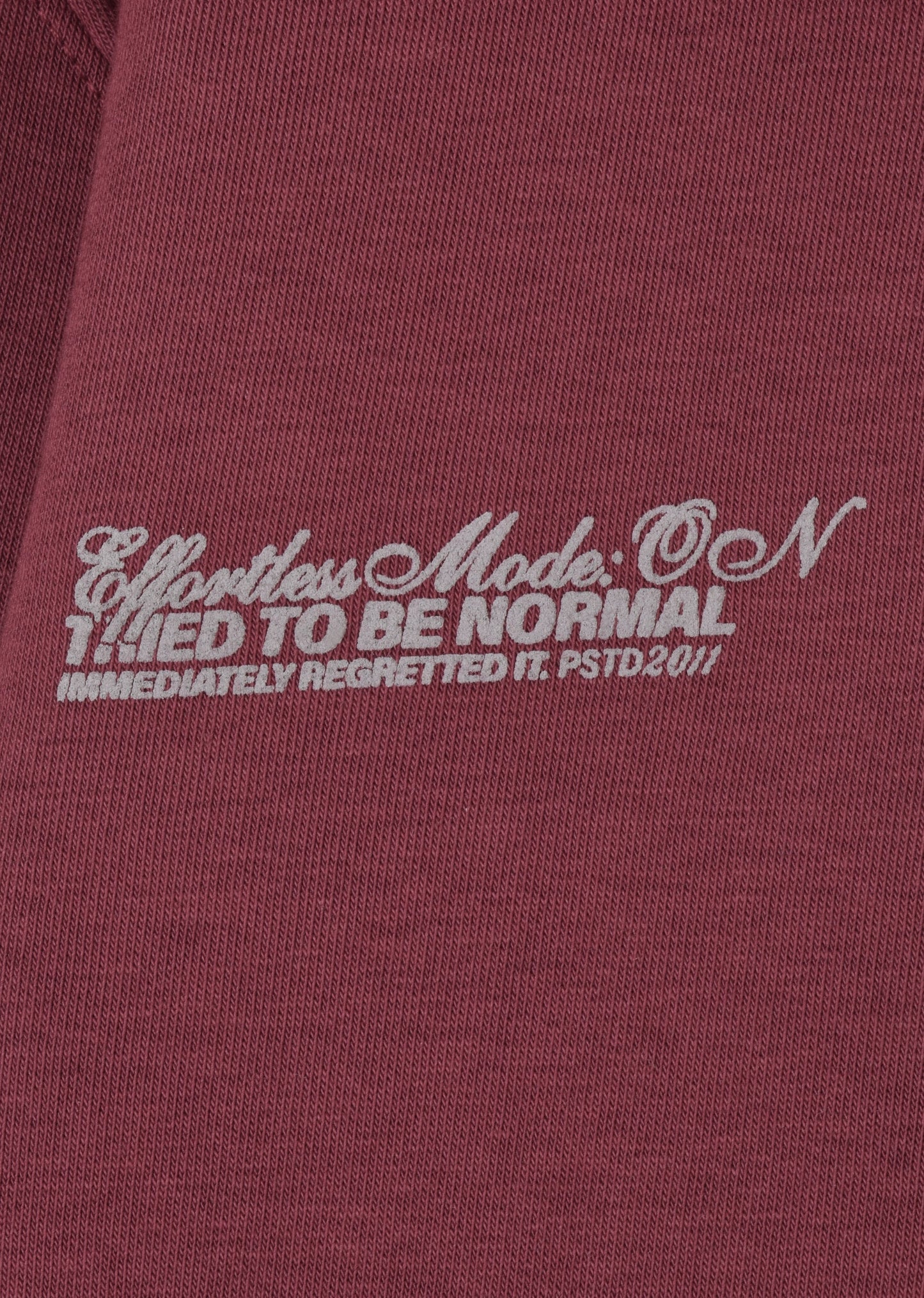 PRINTED PATCH SWEATSHIRT