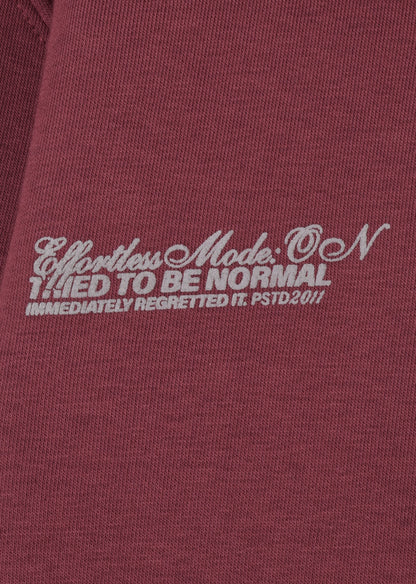 PRINTED PATCH SWEATSHIRT