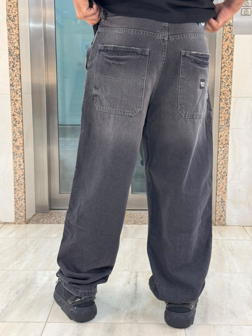 BAGGY JEANS NOIR