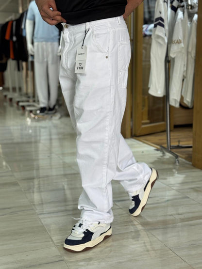 BAGGY JEAN WHITE