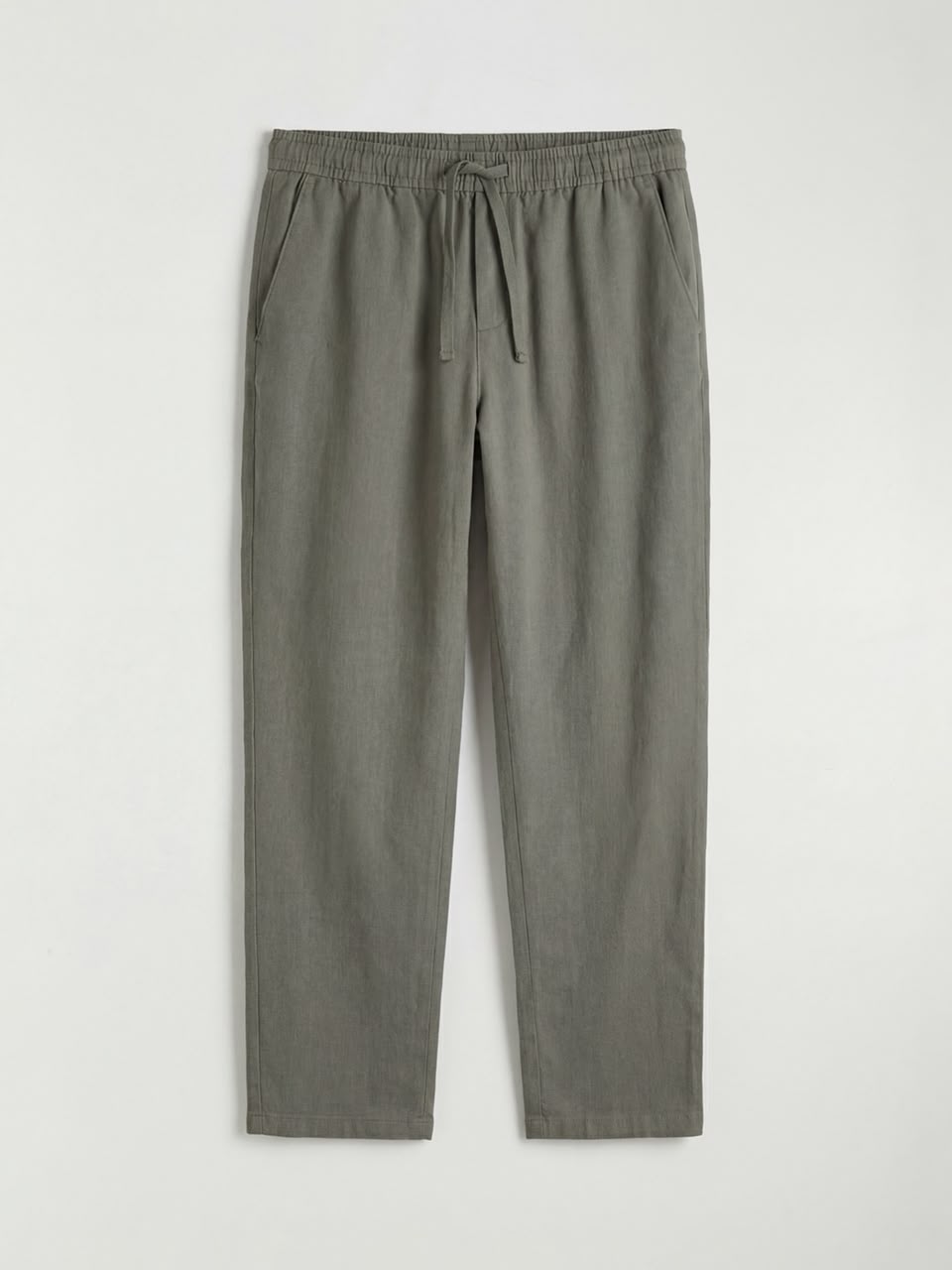 Pantalon jogger en lin