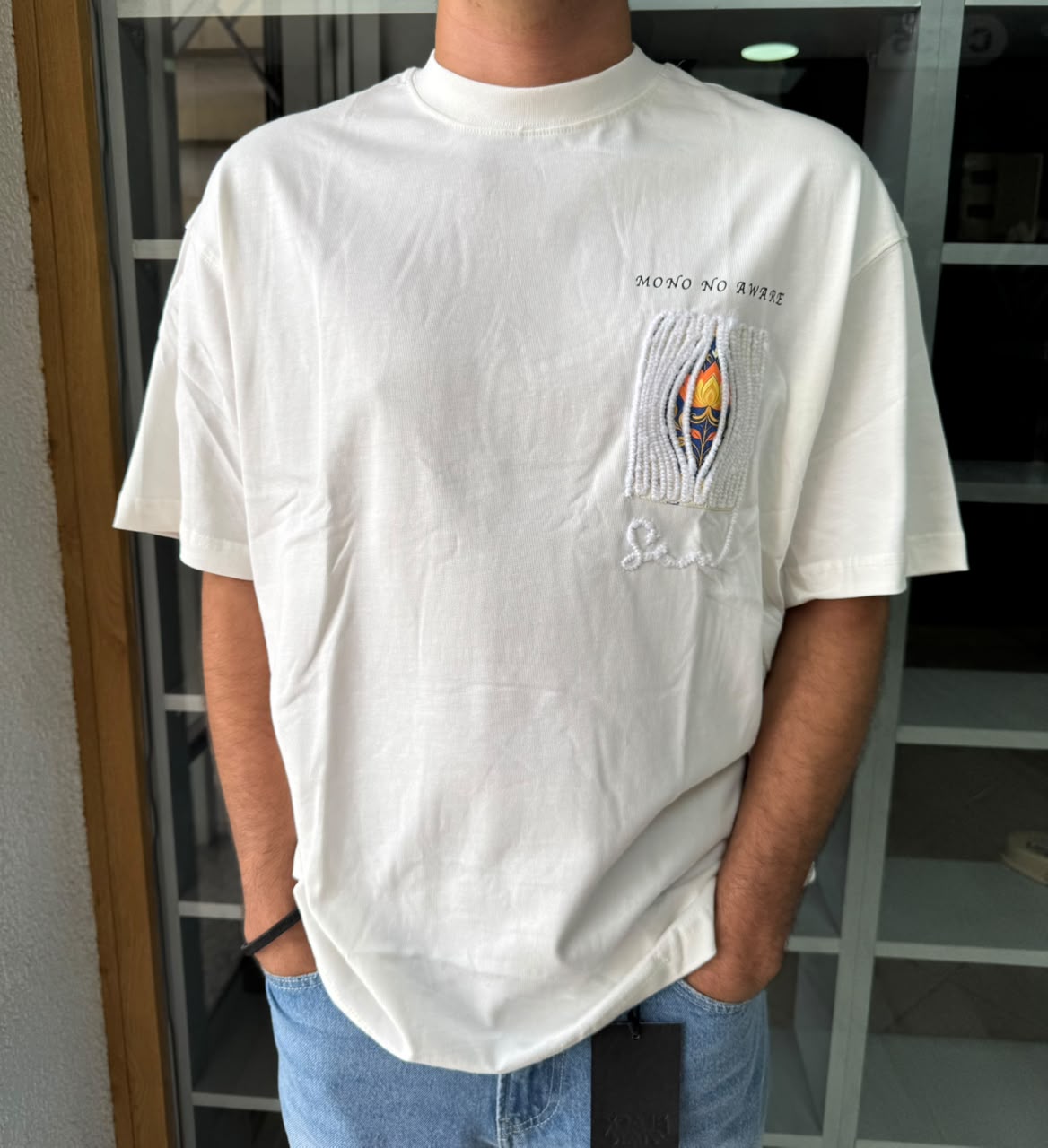 T-shirt oversize  MONO NO AWARE