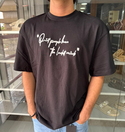T-SHIRT  oversize  QUIET