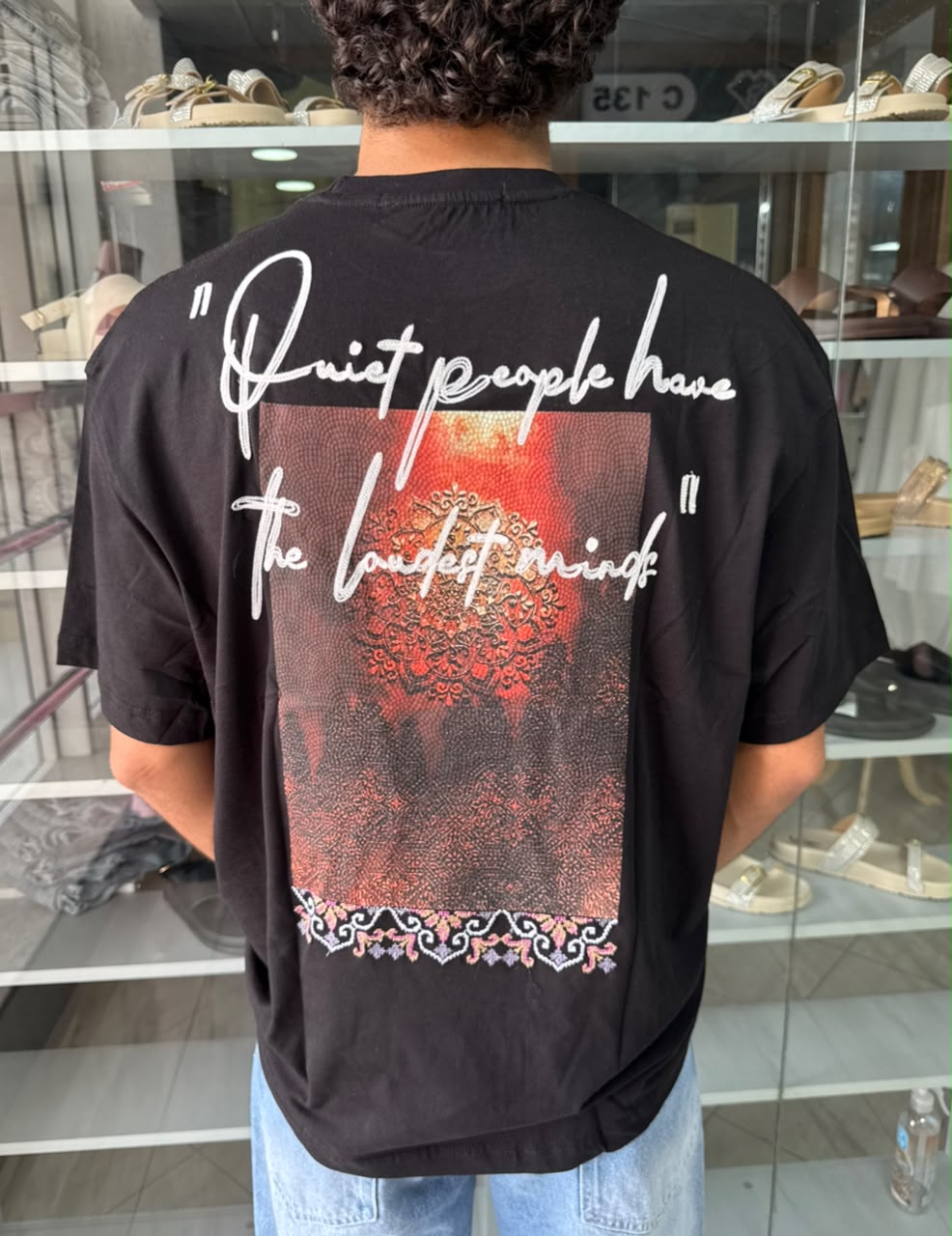 T-SHIRT  oversize  QUIET