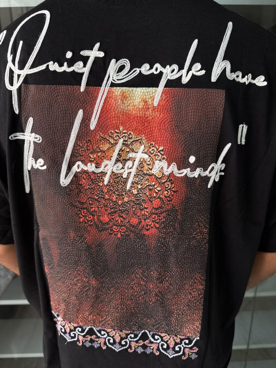 T-SHIRT  oversize  QUIET