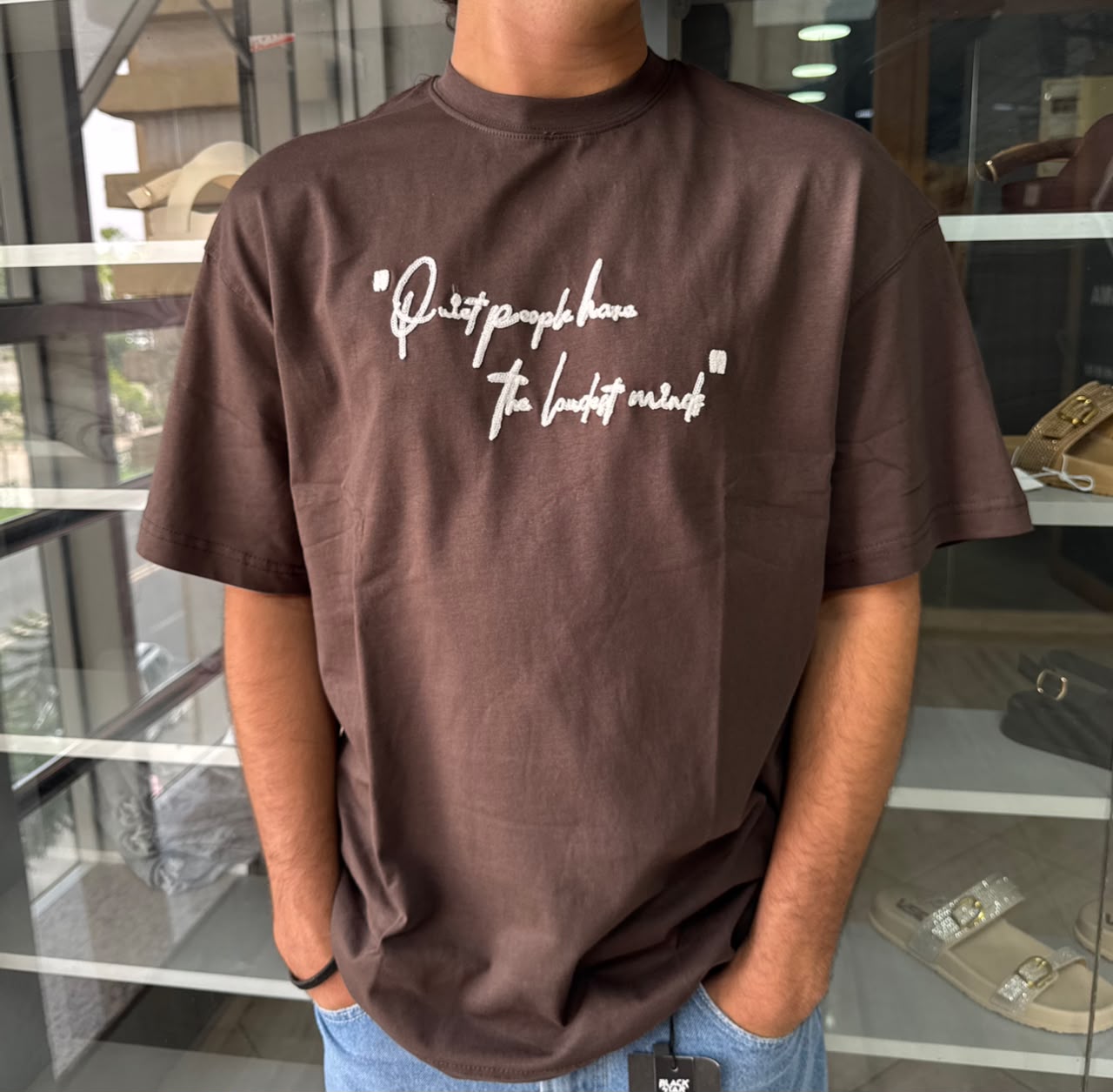 T-SHIRT  oversize  QUIET
