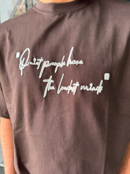 T-SHIRT  oversize  QUIET