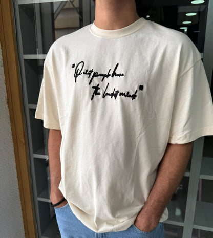 T-SHIRT  oversize  QUIET