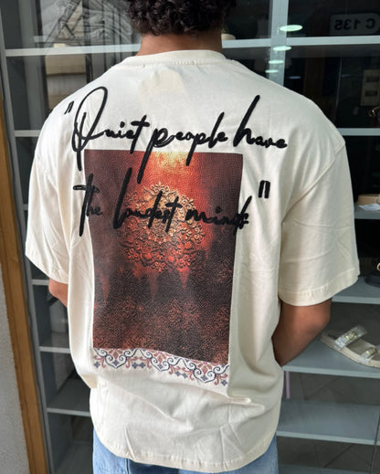 T-SHIRT  oversize  QUIET