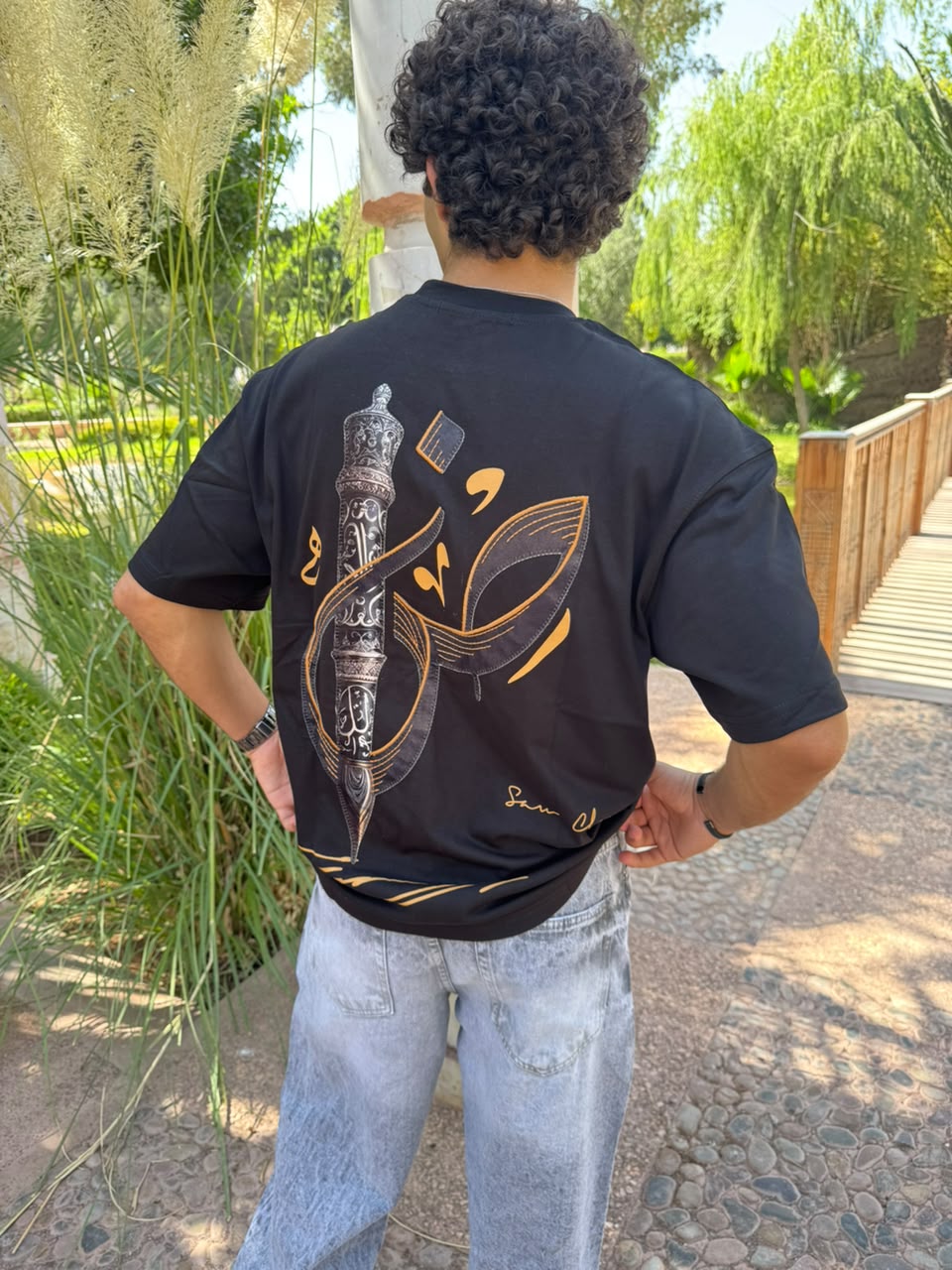 T-SHIRT  oversize ARABIC
