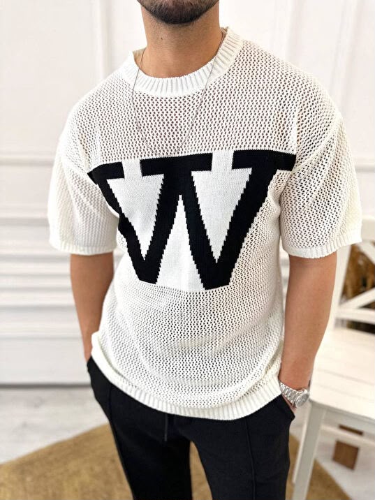 T-SHIRT TRICOT W