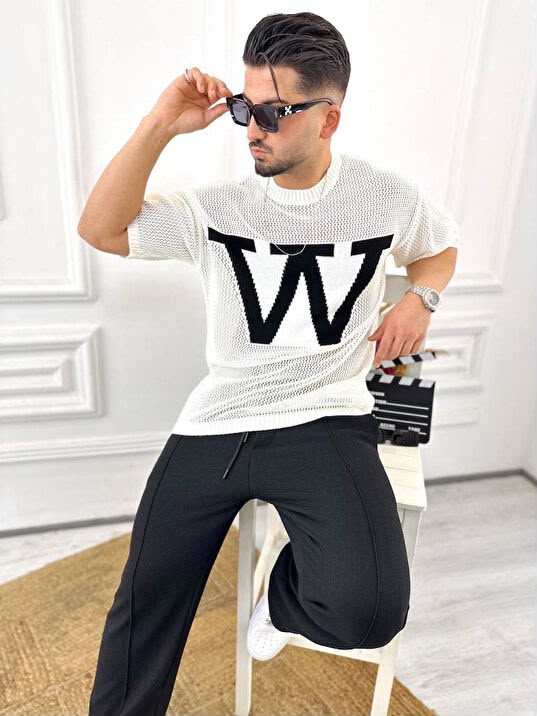 T-SHIRT TRICOT W