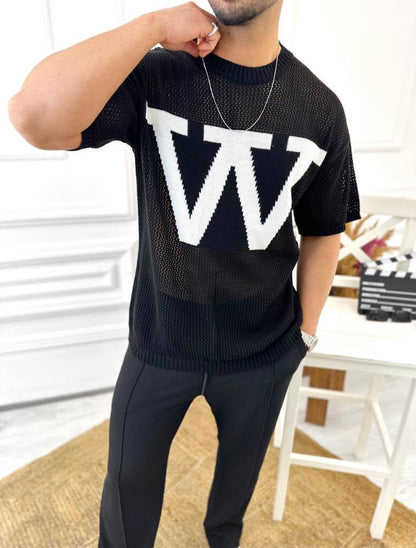 T-SHIRT TRICOT W