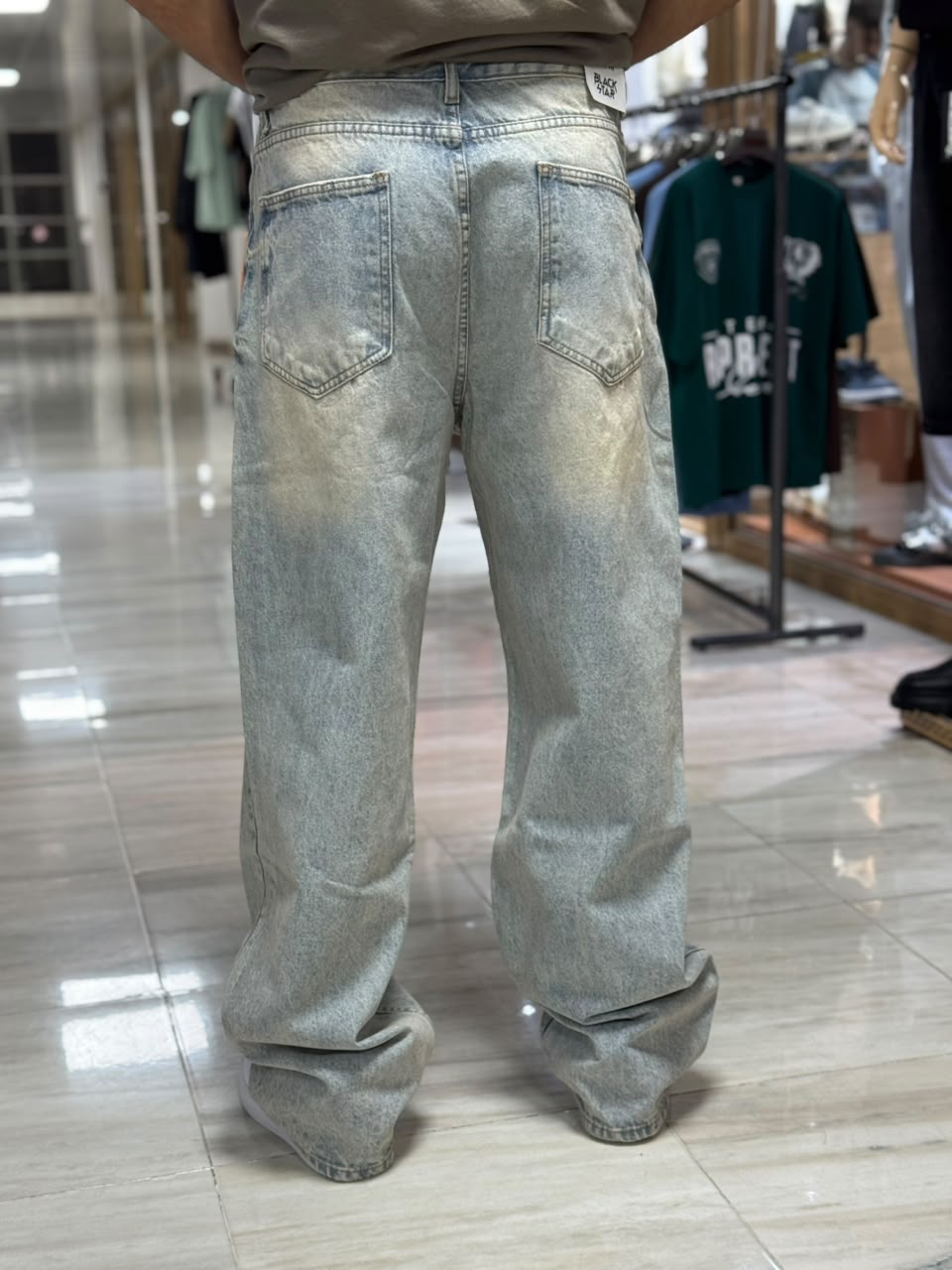 BAGY JEAN BLUE DORE