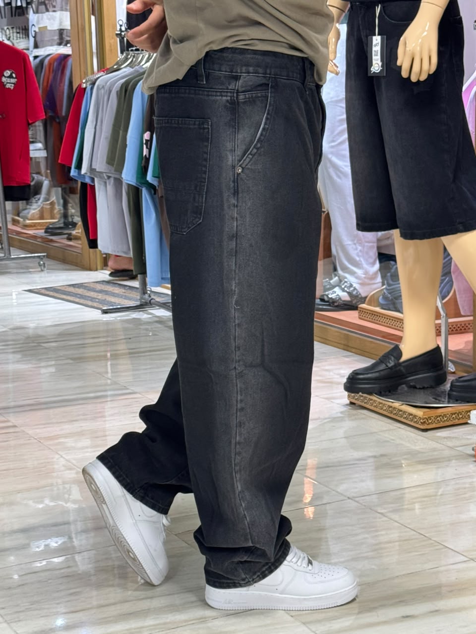 BAGY JEAN NOIR DORE