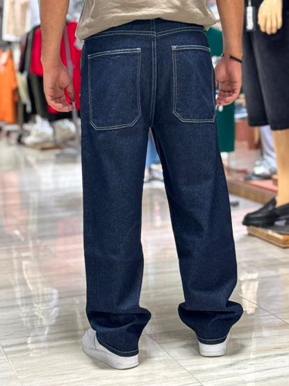 BAGGY JEAN BLEU BRUT