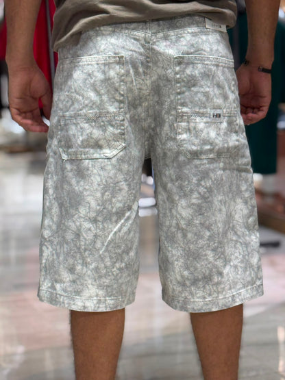 SHORT JEANS IMPRIME TCHATCHA GREY