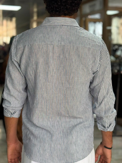 CHEMISE EN LIN POLO