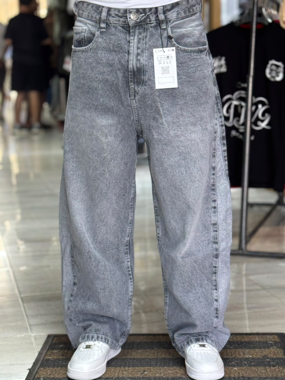 BAGY JEAN GRIS (clair)