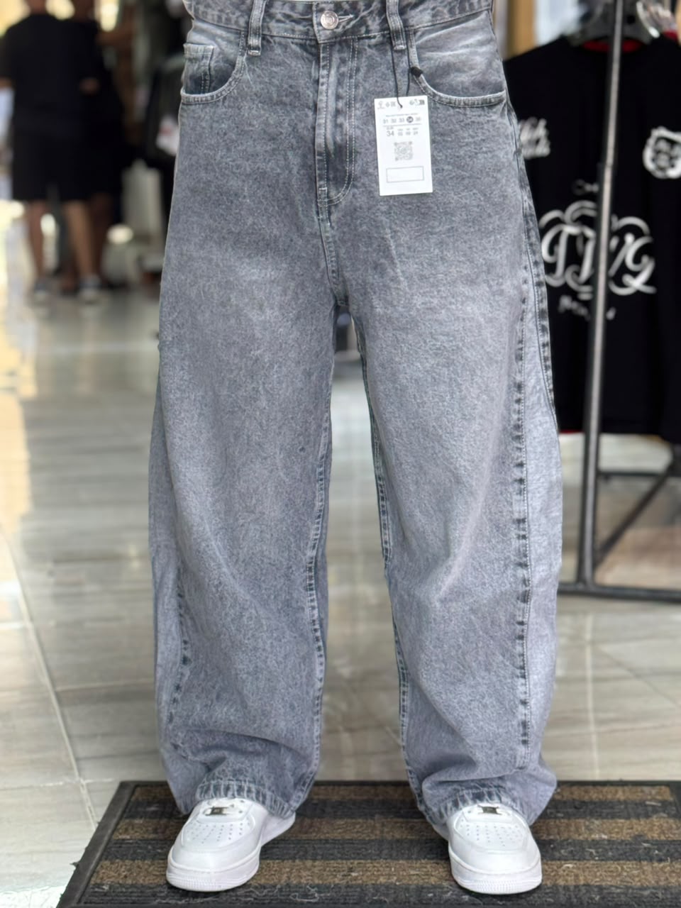 BAGY JEAN GRIS (clair)