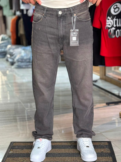 RELAXED FIT JEAN NOIR GOLD