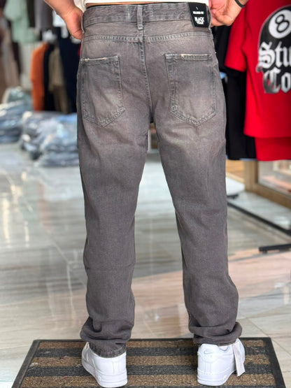 RELAXED FIT JEAN NOIR GOLD