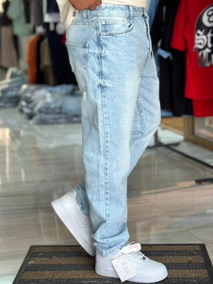 RELAXED FIT JEAN BLUE CLAIR