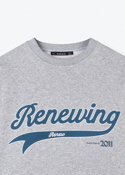 PRINTED OVERSIZE SWEATSHIRT