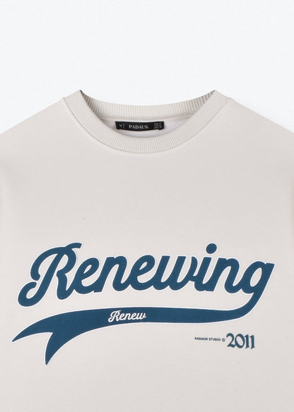 PRINTED OVERSIZE SWEATSHIRT