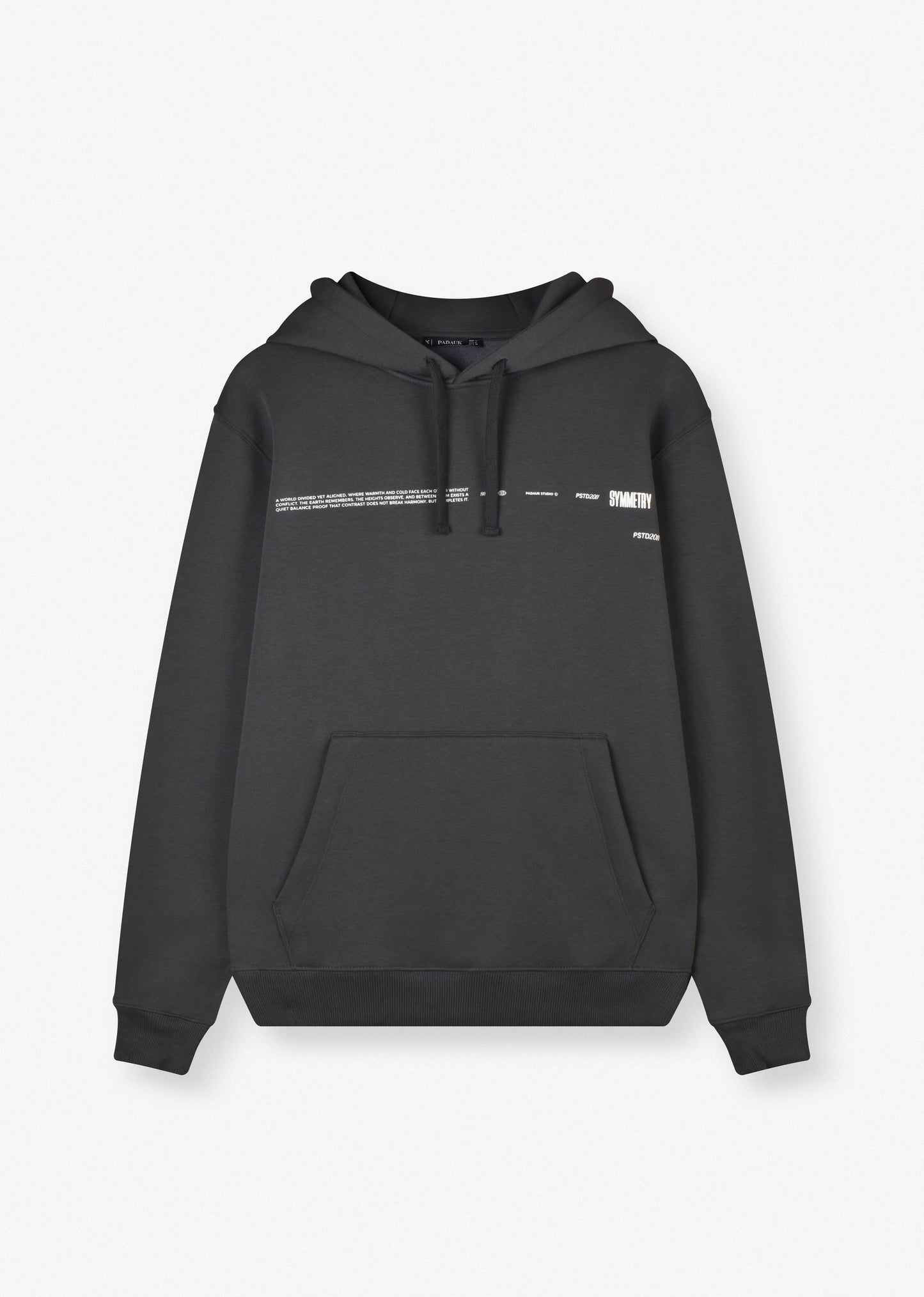 PRINTED PATCH OVERSIZE HOODIE